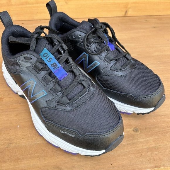 New Balance Women's 510MB5 Running Shoes Black Sneakers Size 7 EU 37.5 New - Picture 5 of 16